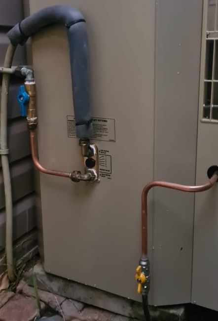 Gas Fitting Hot Water Service